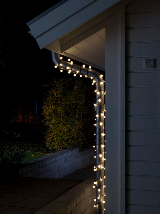 Ljusslinga 80 LED Varmvit 6,3 m Konstsmide